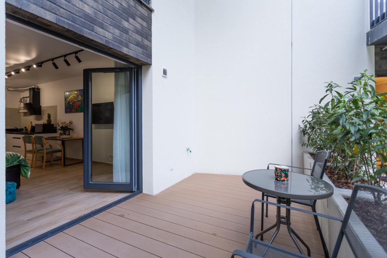 Luxurycity Apartment With Terrace 弗罗茨瓦夫 外观 照片